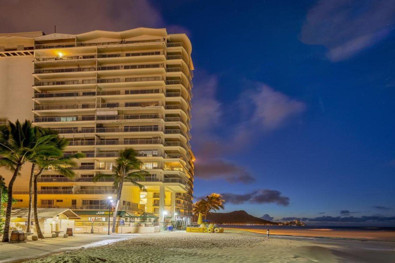 Castle Waikiki Shore Honolulu Exteriör bild