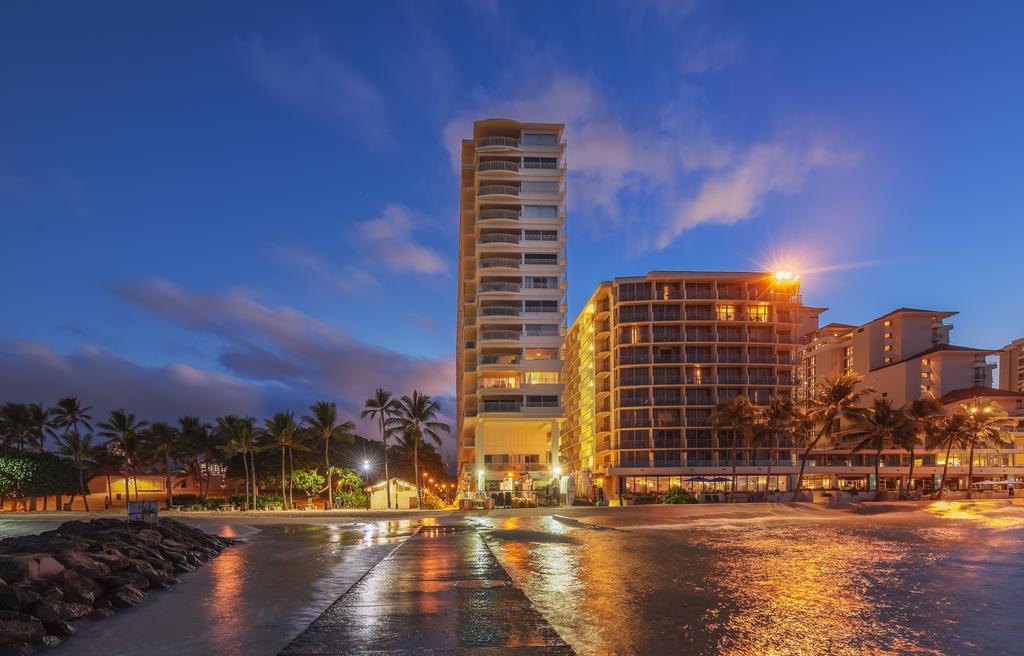 Castle Waikiki Shore Honolulu Exteriör bild