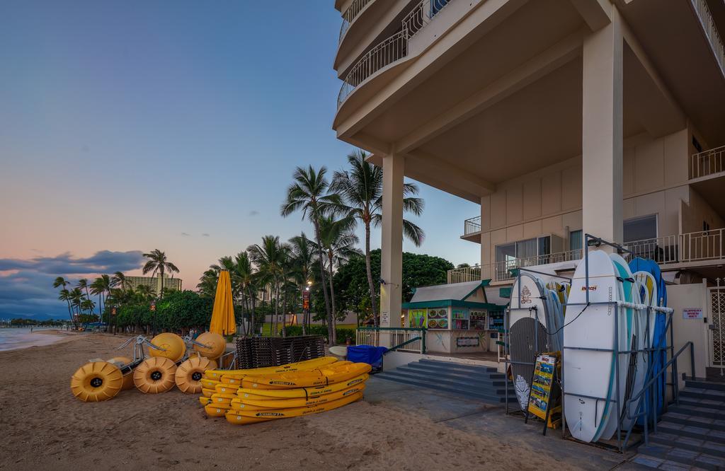 Castle Waikiki Shore Honolulu Exteriör bild
